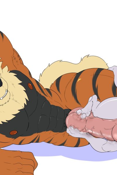 Mewtwo X Arcanine Comic Porn page 1