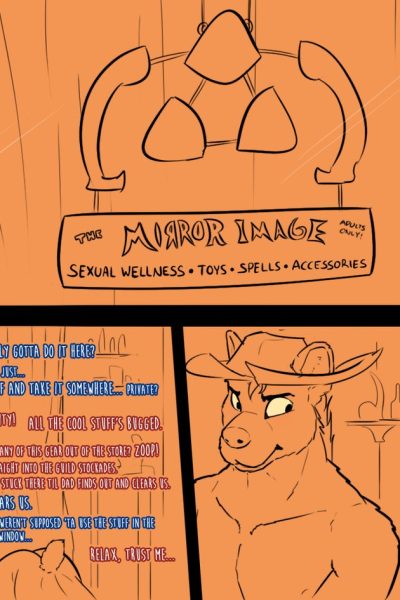 Mirror Image Comic Porn page 1
