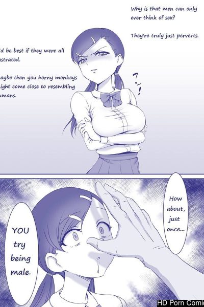 Misandrist Comic Porn page 1