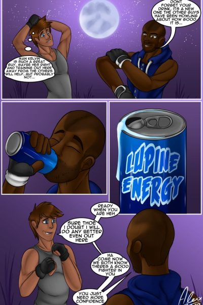 Moonlight Workout Comic Porn page 1