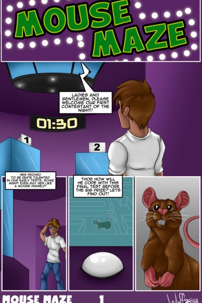 Mouse Maze Comic Porn page 1