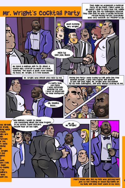 Mr Wright’s Cocktail Party Comic Porn page 1