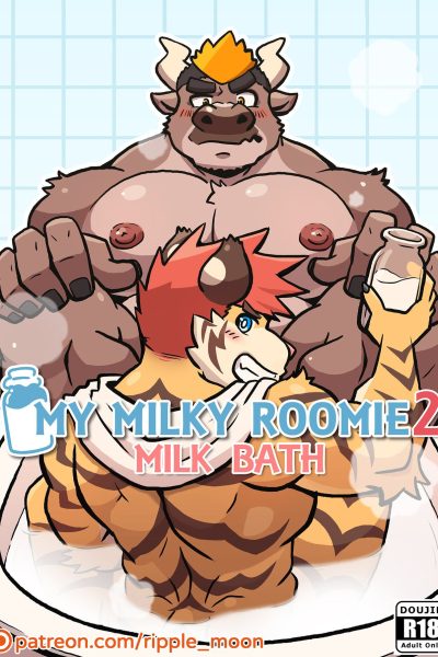 My Milky Roomie 2: Milk Bath (ongoing) Comic Porn page 1