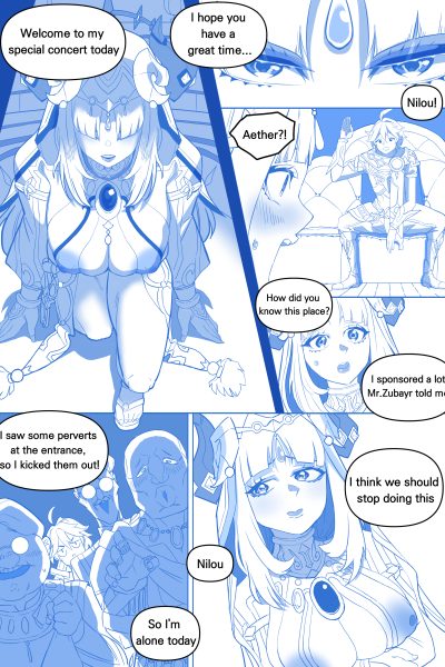 Nilou - Genshin Impact page 1