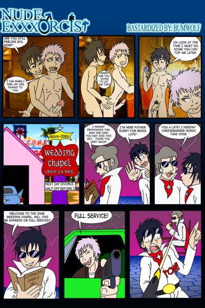 Nude Exxxorcist Comic Porn page 1