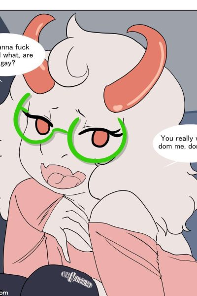 Onahole Ralsei Comic Porn page 1