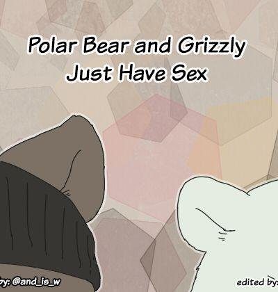[otousan (otou)] Polar Bear And Grizzly Just Have Sex – Shirokuma Cafe Comic Porn page 1