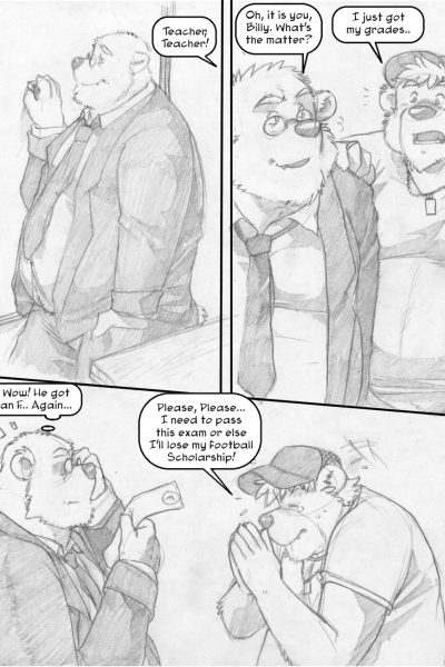 Pass The Grade Comic Porn page 1