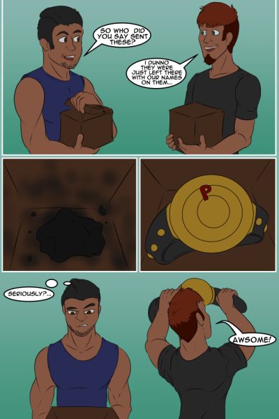 Poke Gifts Comic Porn page 1