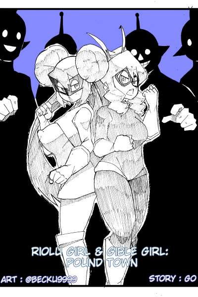 Riolu Girl And Gible Girl: Pound Town page 1