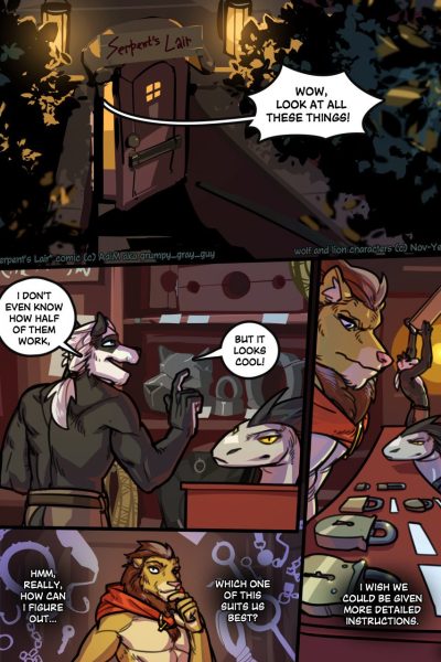 Serpent’s Lair (ongoing) Comic Porn page 1