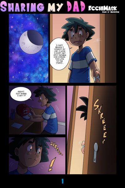 Sharing My Dad Comic Porn page 1