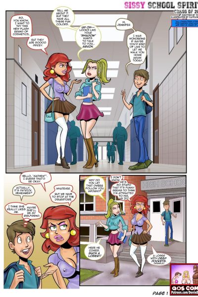 Sissy School Spirit – Class Of 2022 Comic Porn page 1