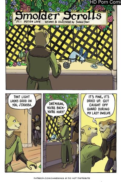 Smolder Scrolls [tabaxitaxi] Comic Porn page 1