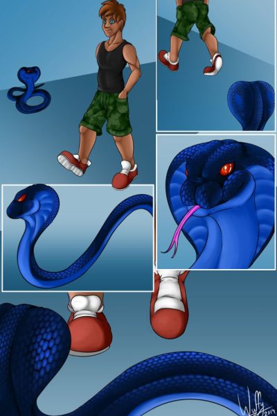 Snake Legs Comic Porn page 1