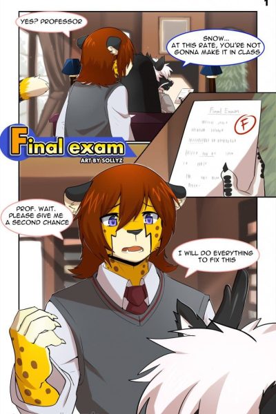[sollyz] Final Exam Comic Porn page 1