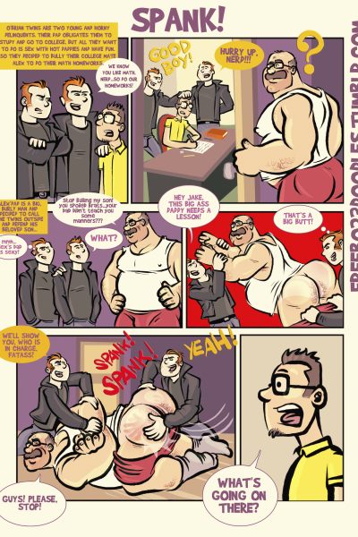 Spank! Comic Porn page 1