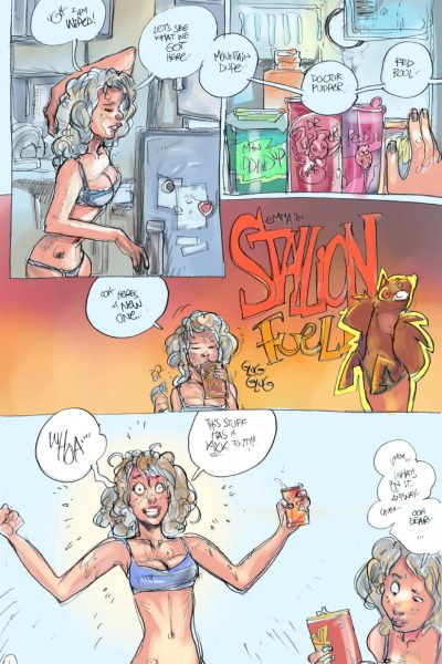 Stallion Fuel Comic Porn page 1