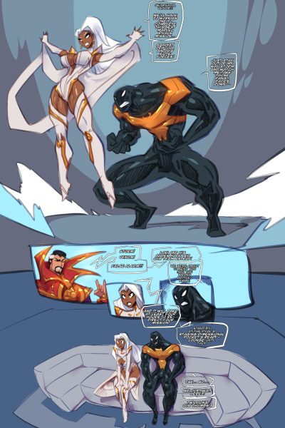 Storm X Pure Venom Goof Of - Porn Comics page 1