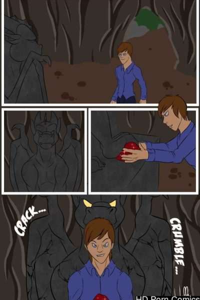Stuck Between A Cock And A Tight Space Comic Porn page 1