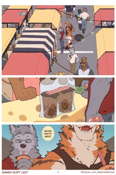 Summer Won’t Last Comic Porn page 1