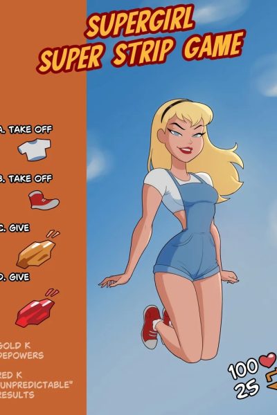 Supergirl Super Strip Game Comic Porn page 1