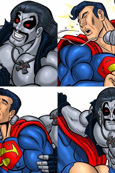 Superman Vs Lobo Comic Porn page 1