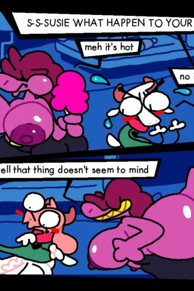 Susie And Ralsei Comic Porn page 1