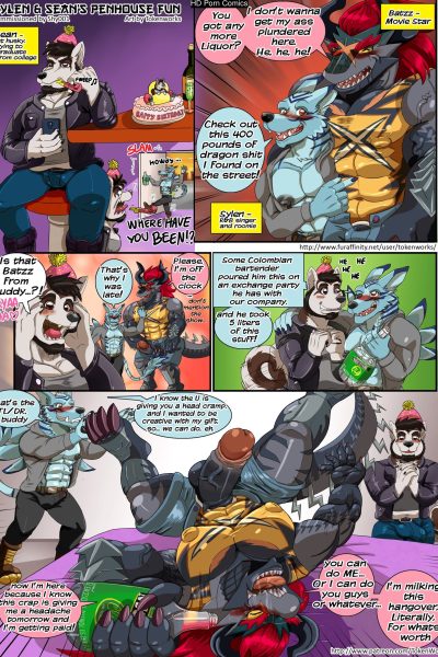 Sylven & Sean’s Penhouse Fun Comic Porn page 1