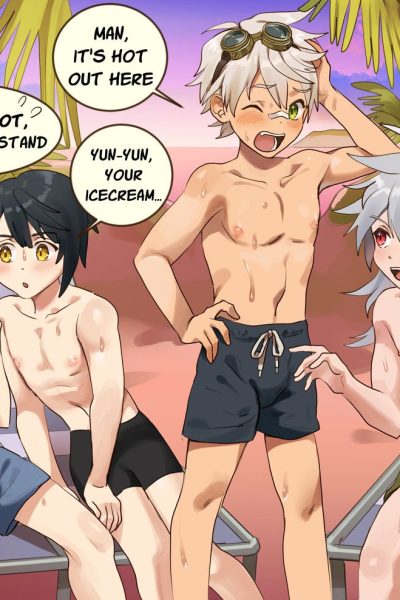 [takk] Summer Vibes And The Story Behind It (genshin Impact) Comic Porn page 1