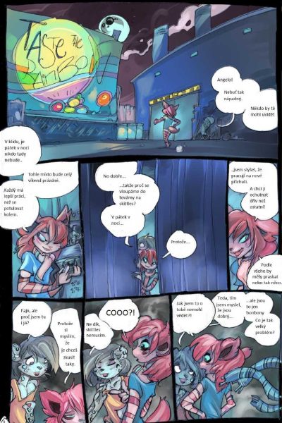 Taste The Rainbow Comic Porn page 1