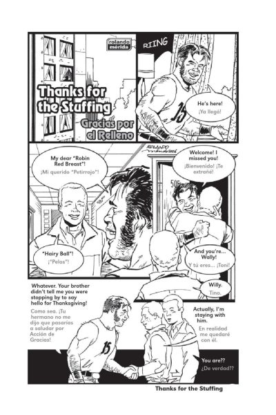 Thanks For The Stuffing Comic Porn page 1
