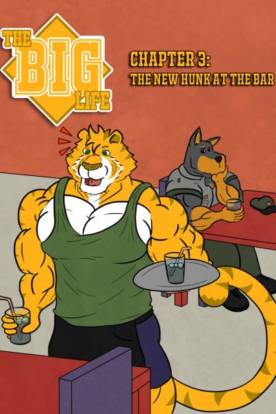 The Big Life 3 – The New Hunk At The Bar Comic Porn page 1