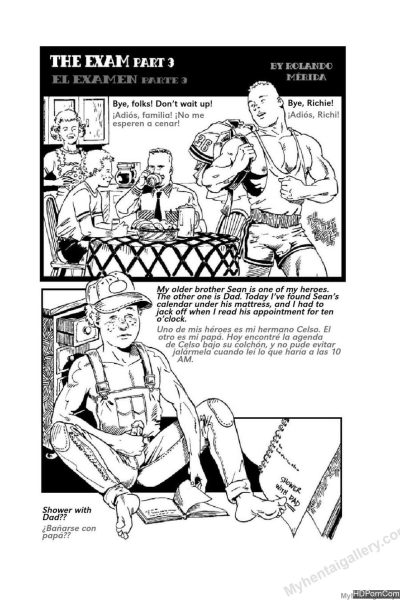 The Exam 3 Comic Porn page 1