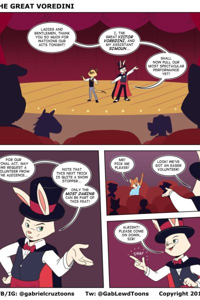 The Great Voredini Comic Porn page 1