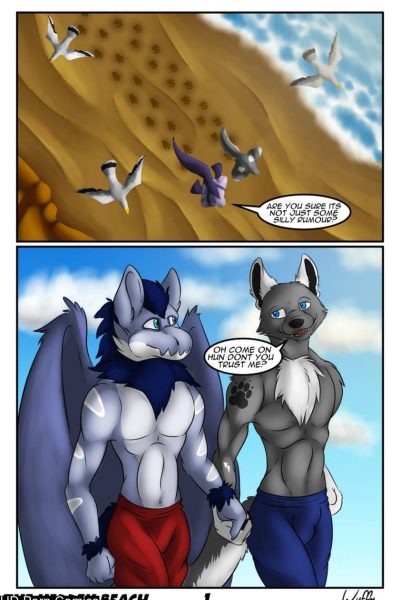 The Hidden Beach Comic Porn page 1