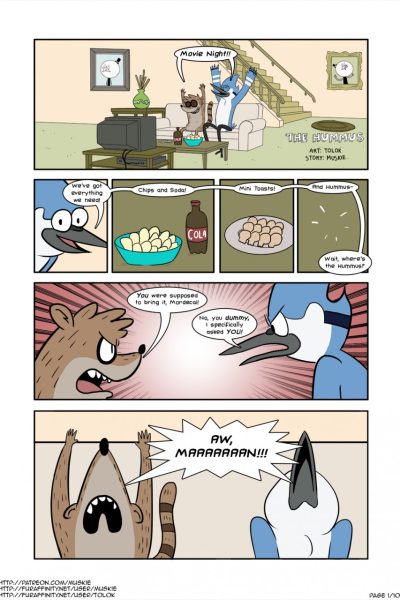 The Hummus Comic Porn page 1