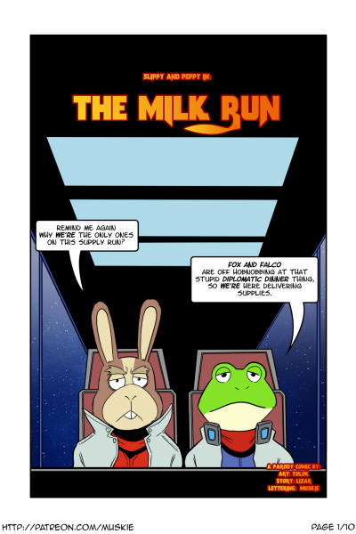 The Milk Run Comic Porn page 1