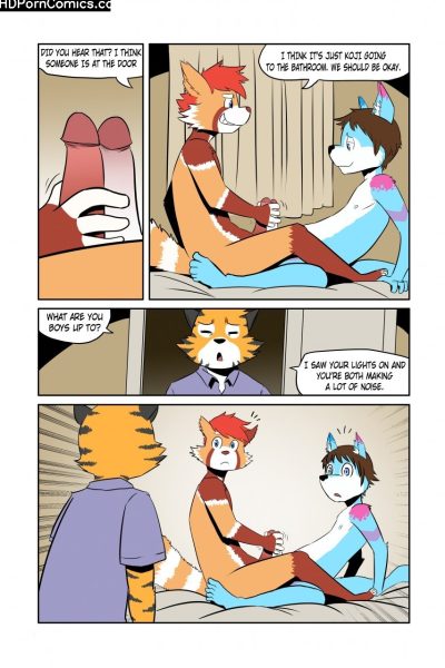 The Sleep Over Comic Porn page 1