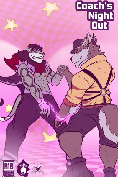 [thekinkybear] Coach’s Night Out Comic Porn page 1