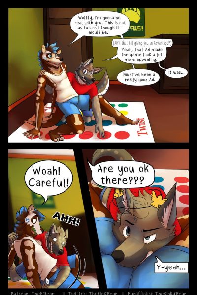 [thekinkybear] Night Of Games Comic Porn page 1