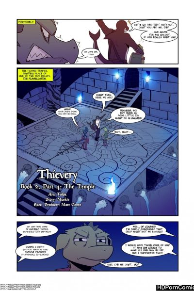 Thievery 2 – Issue 4 – The Temple Comic Porn page 1