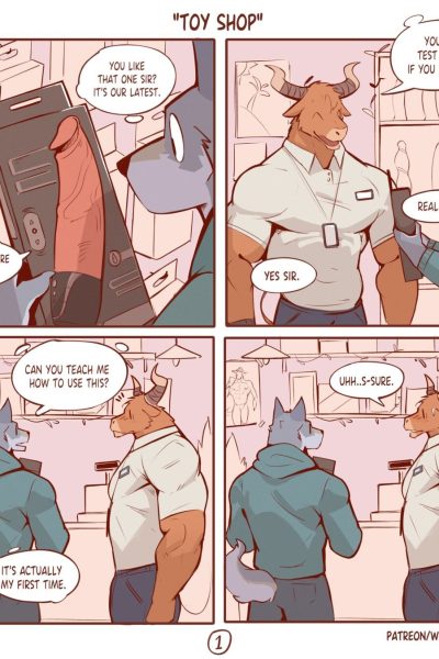 Toy Shop Comic Porn page 1