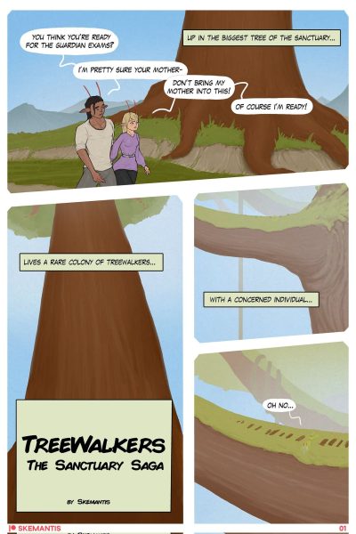 Treewalkers Comic Porn page 1