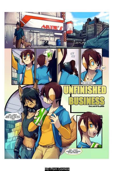 Unfinished Business Comic Porn page 1
