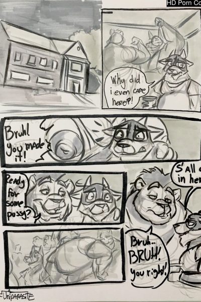 [uniparasite] – Bruh! – [eng] Comic Porn page 1