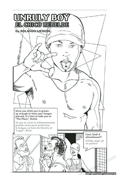 Unruly Boy 1 Comic Porn page 1