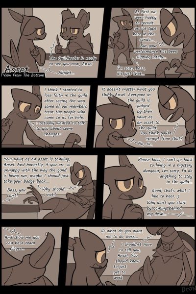 View From The Bottom: Asset Comic Porn page 1