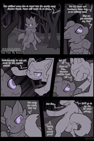 View From The Bottom: Shadow Comic Porn page 1