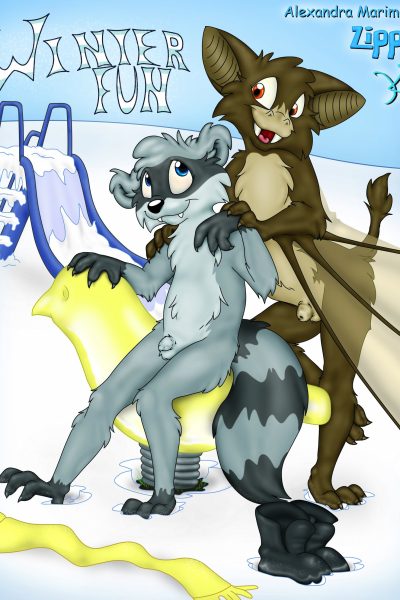 Winter Fun Comic Porn page 1